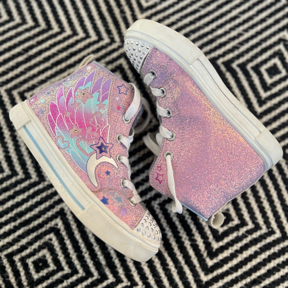 Girls Sketchers Twinkle Toes sneakers